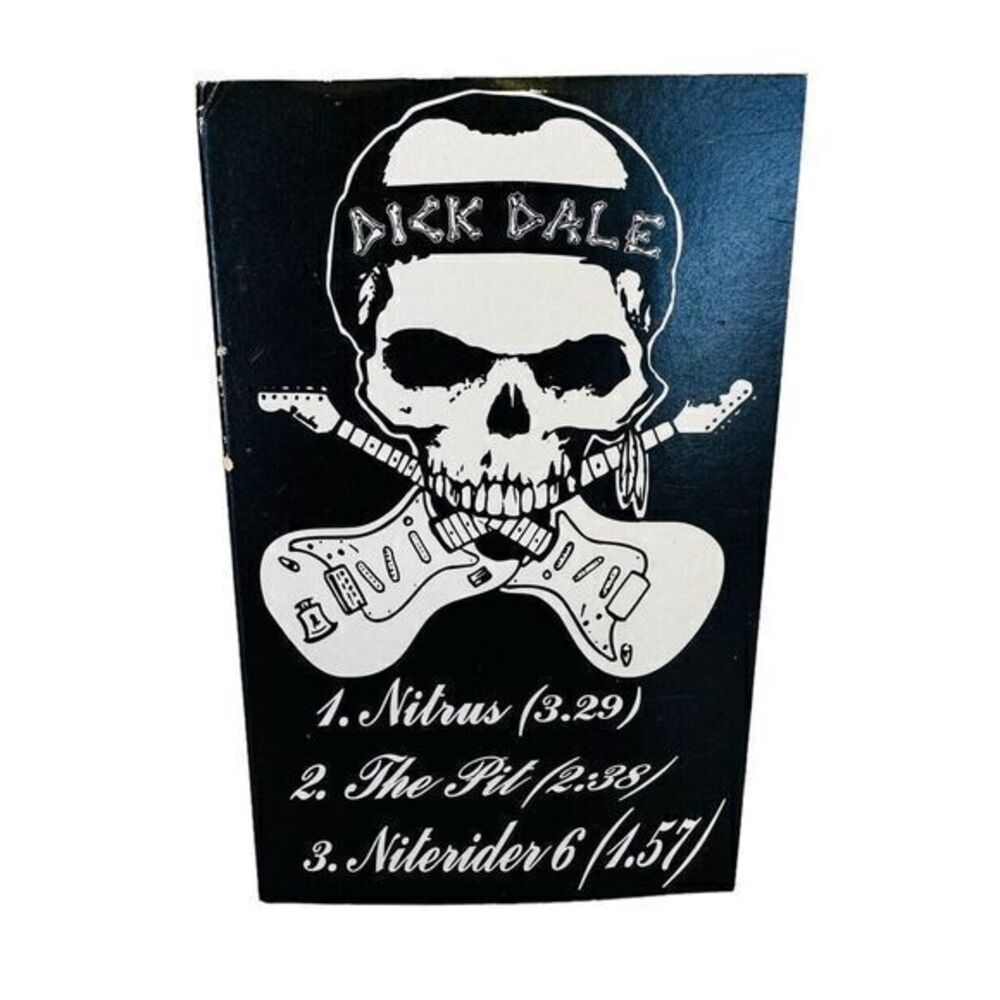 Dick Dale Cassette Tape 1996  Beggars Banquet Limited Nitro The Pit‎ Niterider6
